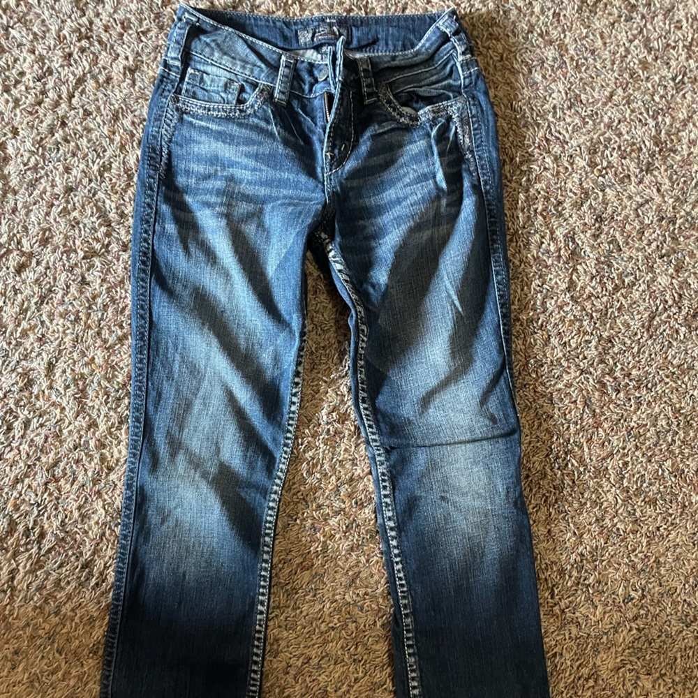 Silver Suki jeans